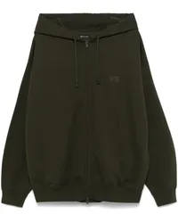 Y-3 FL Zip Hoodie Grün