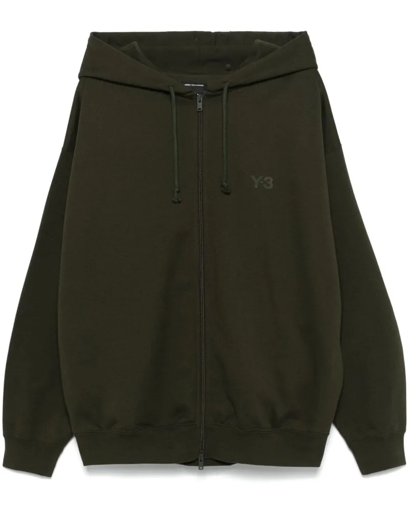 Y-3 FL Zip Hoodie - Grün Grün