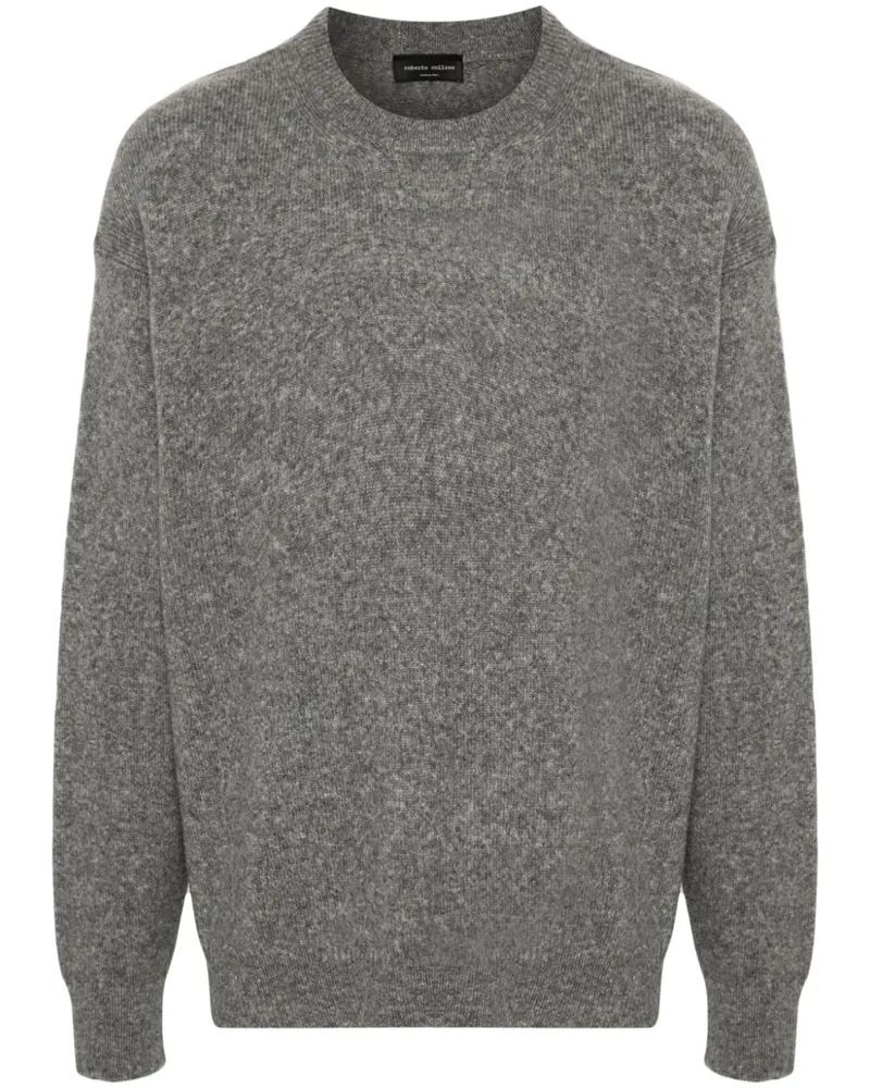 Roberto Collina Melierter Pullover - Grau Grau