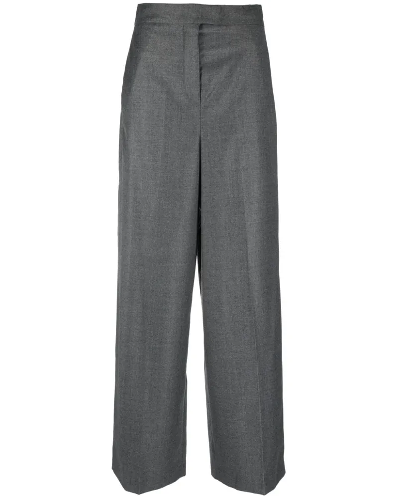 Fendi Klassische Palazzohose - Grau Grau