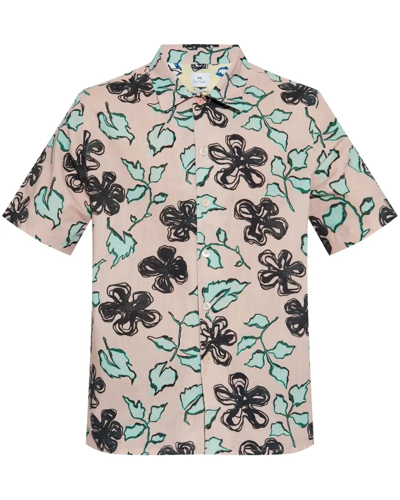 Paul Smith Hemd aus Bio-Baumwolle - Rosa Rosa