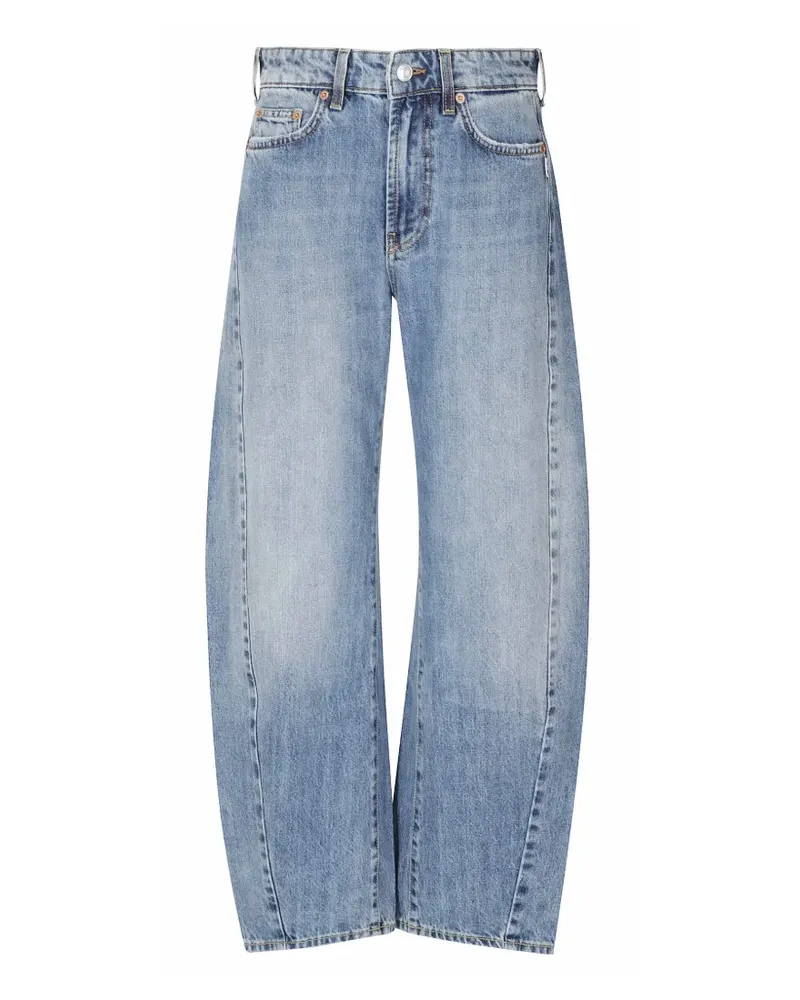 Department 5 faded wide-leg jeans - Blau Blau