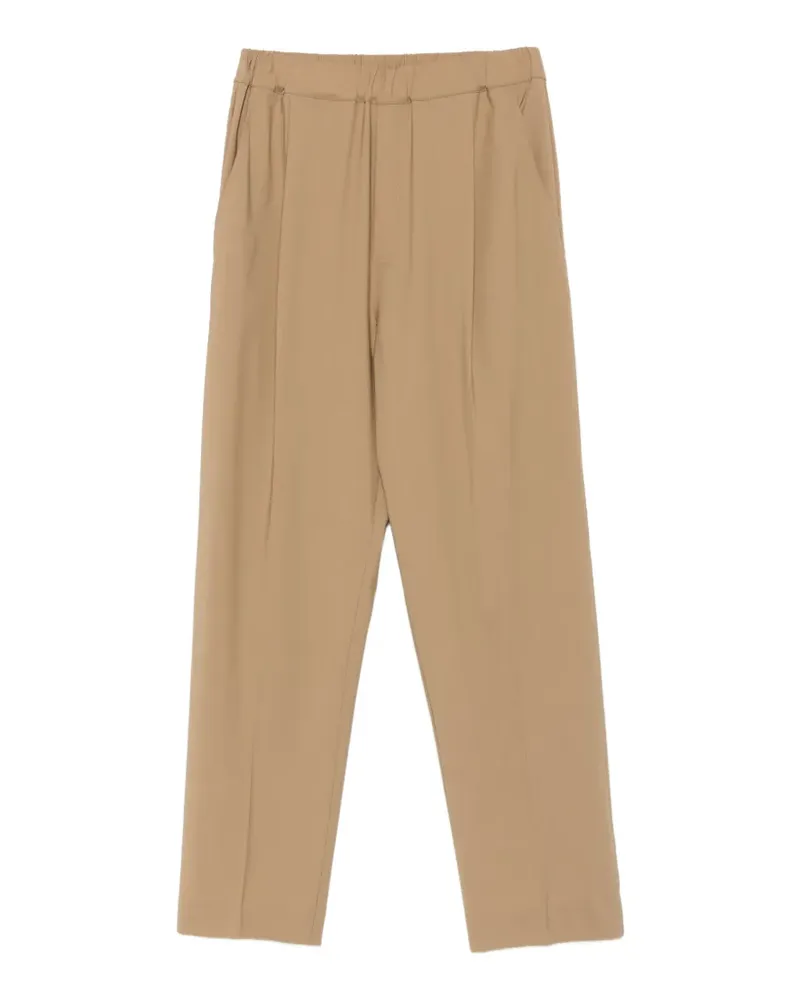 Laneus elasticated-waist trousers - Nude Nude