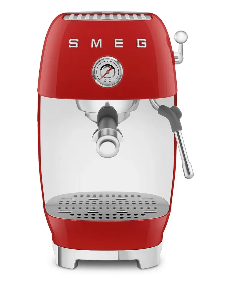 Smeg Manuelle Espressomaschine (36,4cm x 20,5cm) - Rot Rot