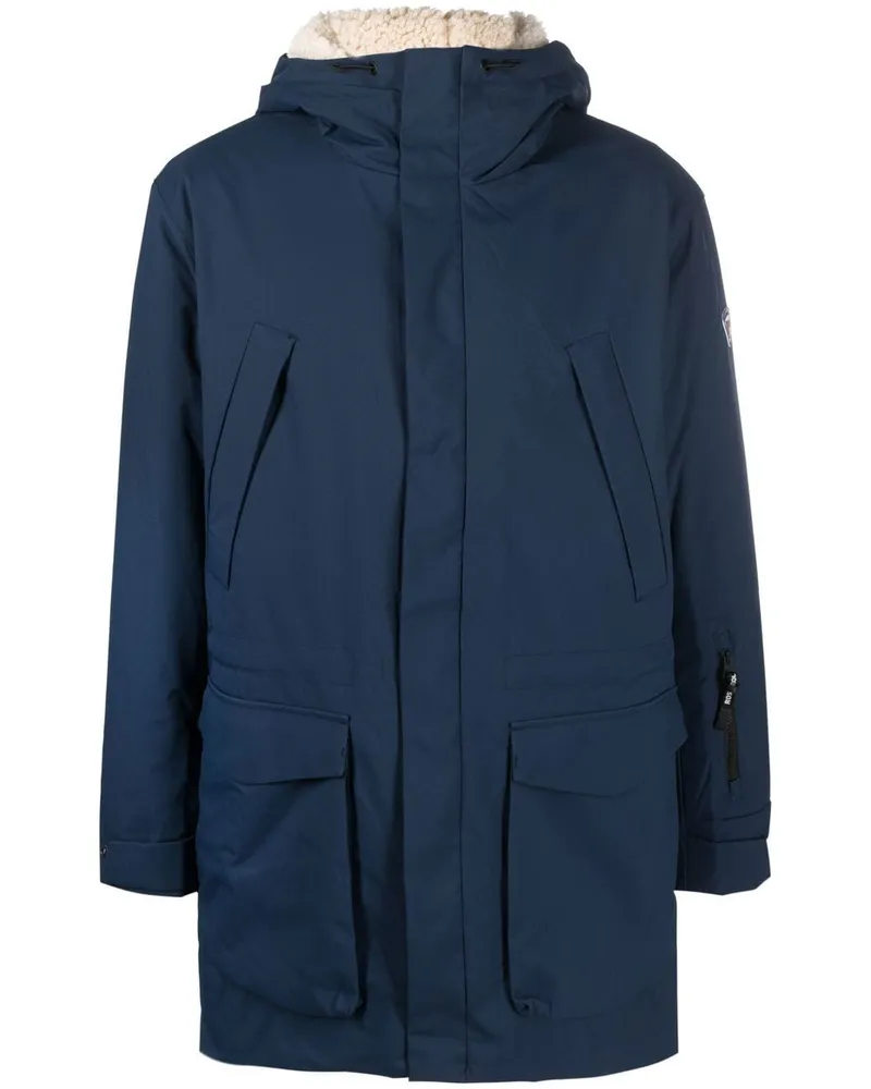 Rossignol Parka mit Logo-Patch - Blau Blau