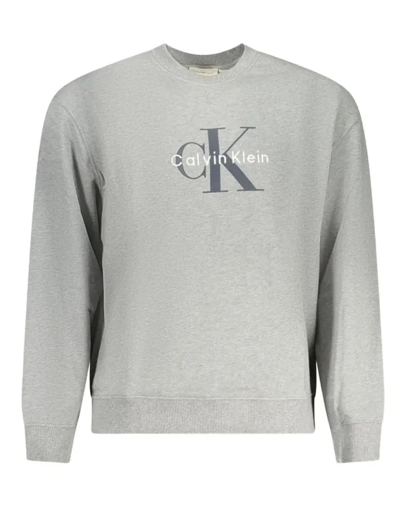 Calvin Klein logo-print sweatshirt - Grau Grau