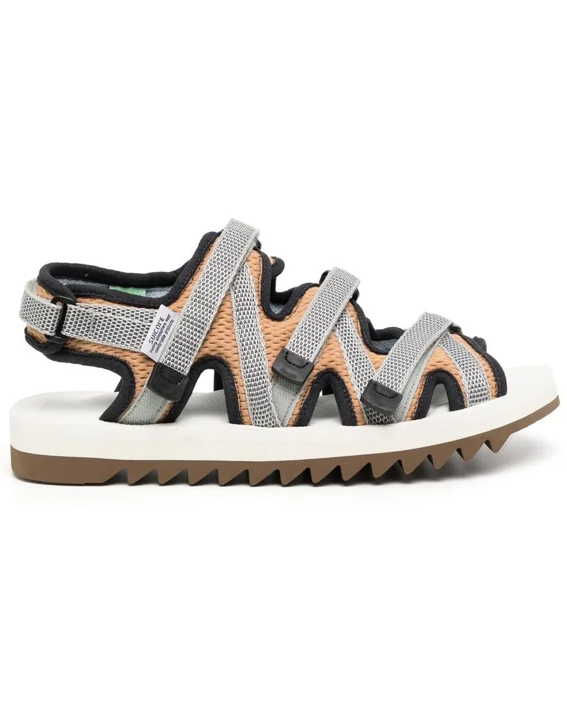 SUICOKE ZIP-ab Sandalen mit Cut-Outs - Weiß Weiß