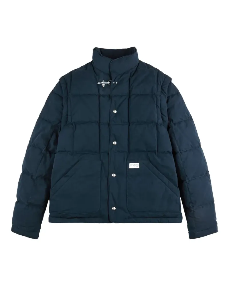 Fay quilted lobster-clasp jacket - Blau Blau