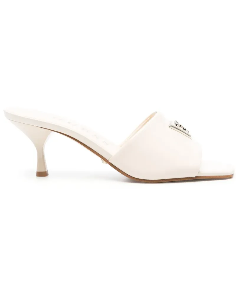 Guess Lusine Mules 70mm - Nude Nude