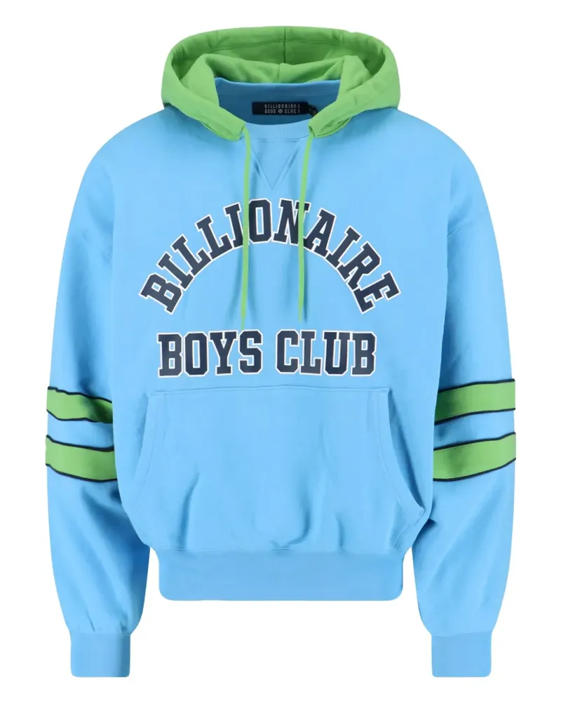 Billionaire Boys Club Hoodie mit Logo-Stickerei - Blau Blau