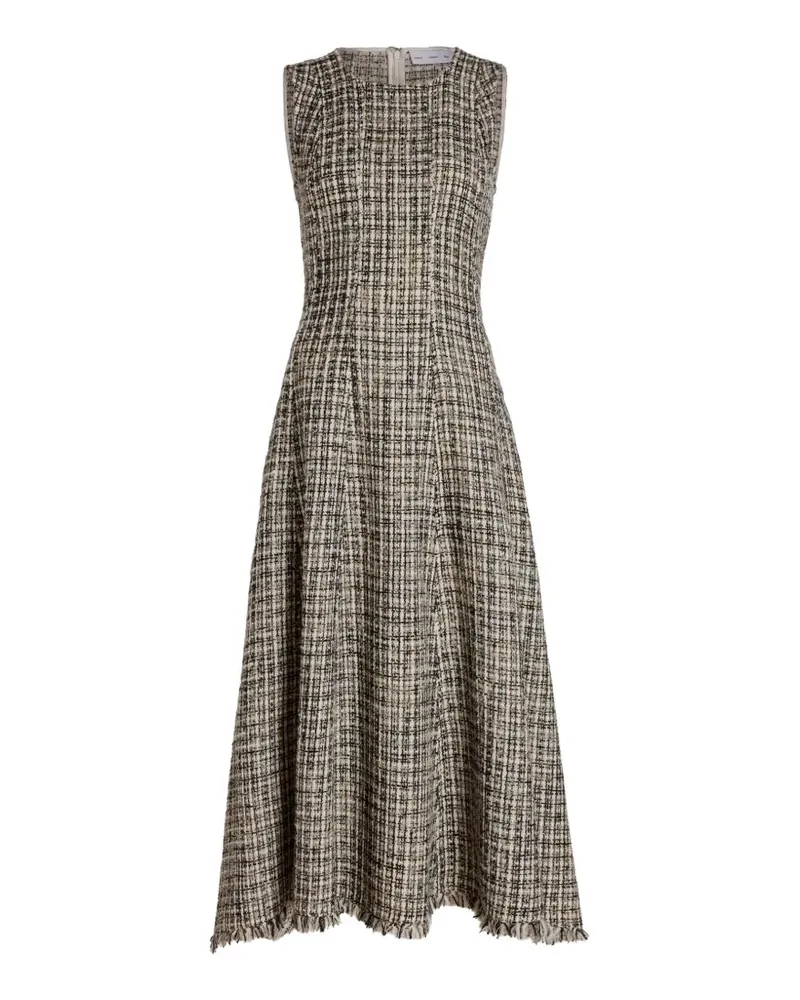 Proenza Schouler Beatrix tweed midi dress - Nude Nude