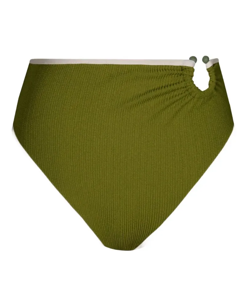 Johanna Ortiz Susurro Del Agua Bikinihöschen - Grün Grün