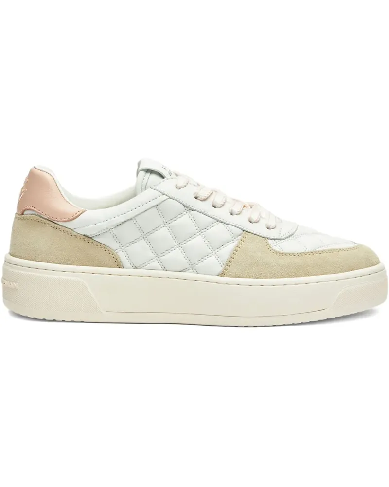 Stuart Weitzman Gesteppte Plateau-Sneakers - Nude Nude