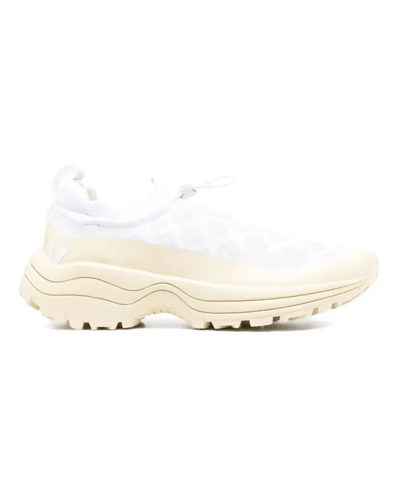 VEJA x Amélie Pichard knit logo sneakers - Weiß Weiß