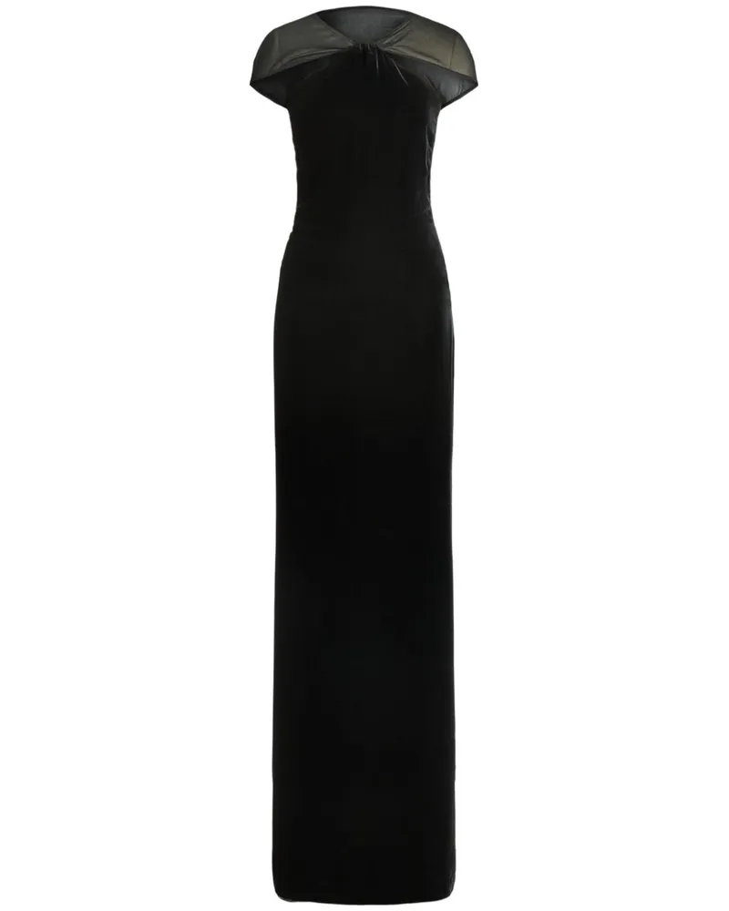 Ralph Lauren Maiden Abendkleid - Schwarz Schwarz