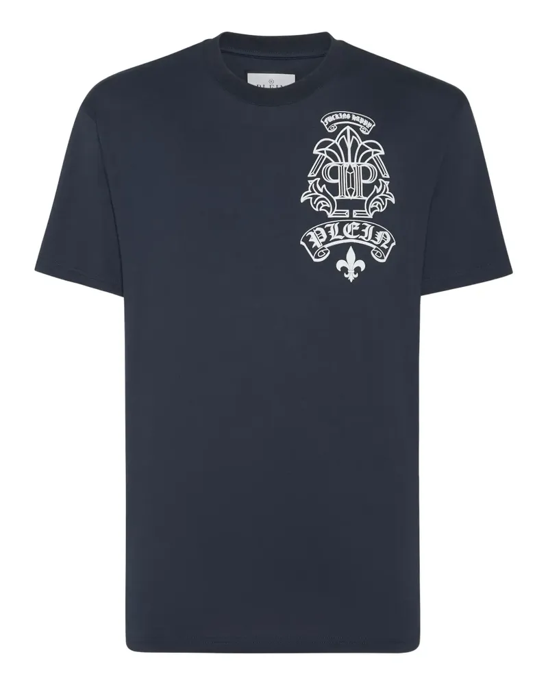 Philipp Plein Tattoo T-Shirt - Blau Blau