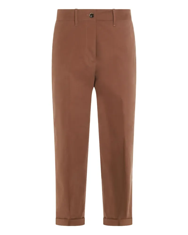 nine:inthe:morning Hose mit geradem Bein - Braun Braun