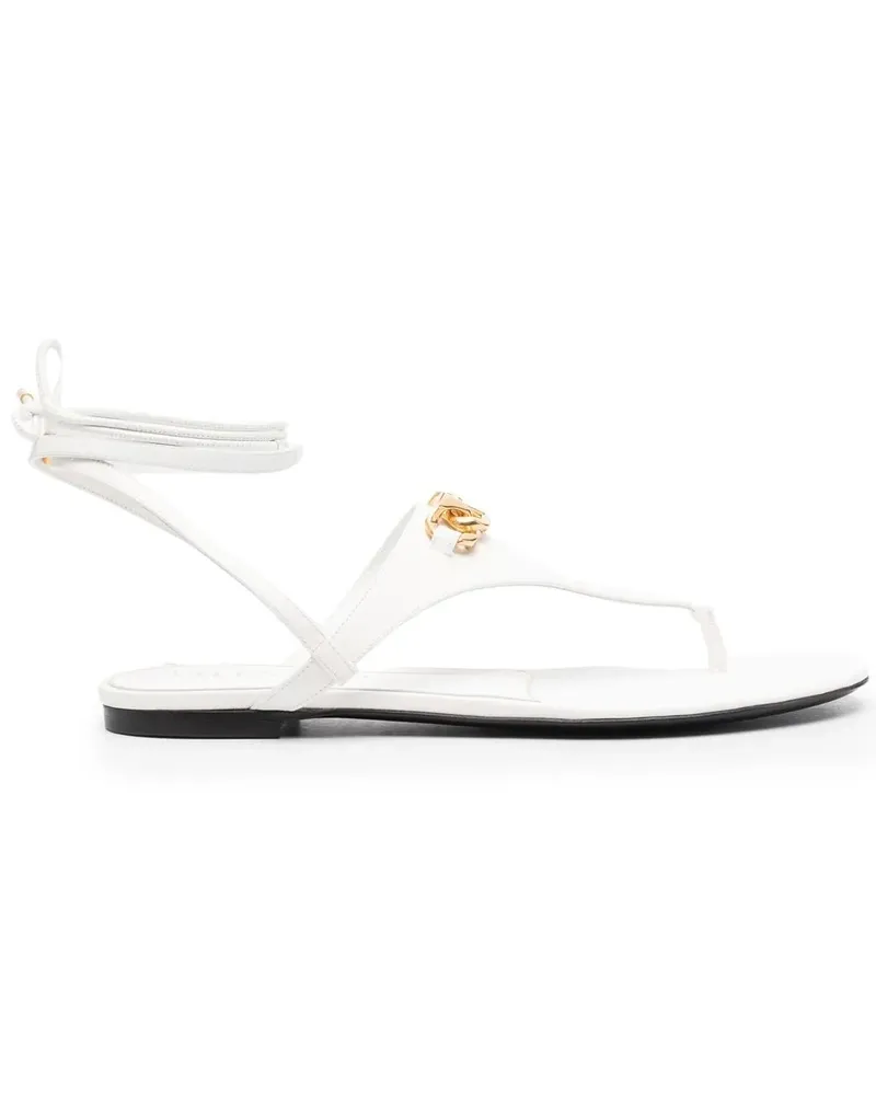 Valentino Garavani Sandalen mit VLOGO - Weiß Weiß