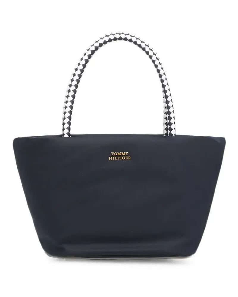 Tommy Hilfiger Gewebter Marina Beuteltaschen-Tote Bag - Blau Blau