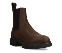 Chelsea-Boots mit elastischen Einsätzen - Braun
