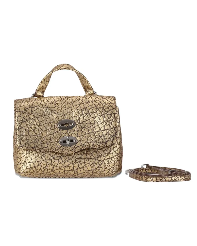 Zanellato mini Postina® shoulder bag - Gold Gold