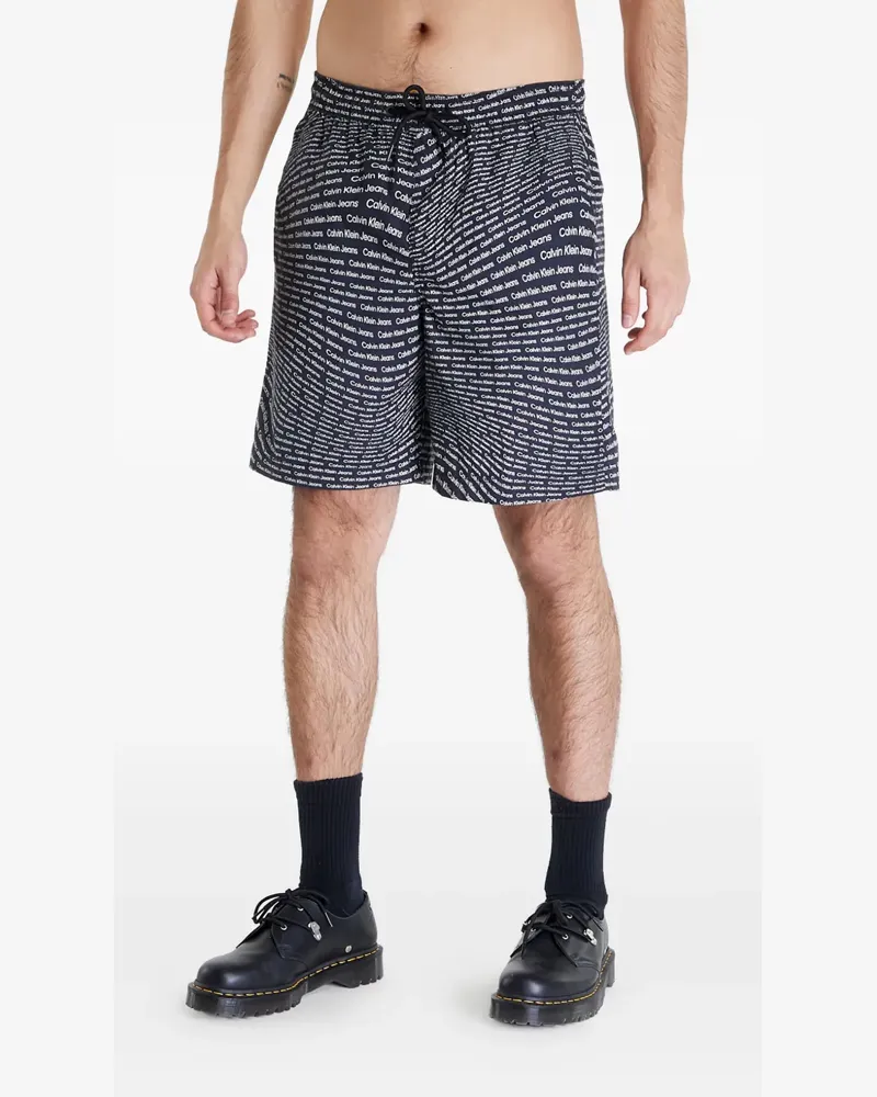 Calvin Klein Klassische Shorts - Schwarz Schwarz