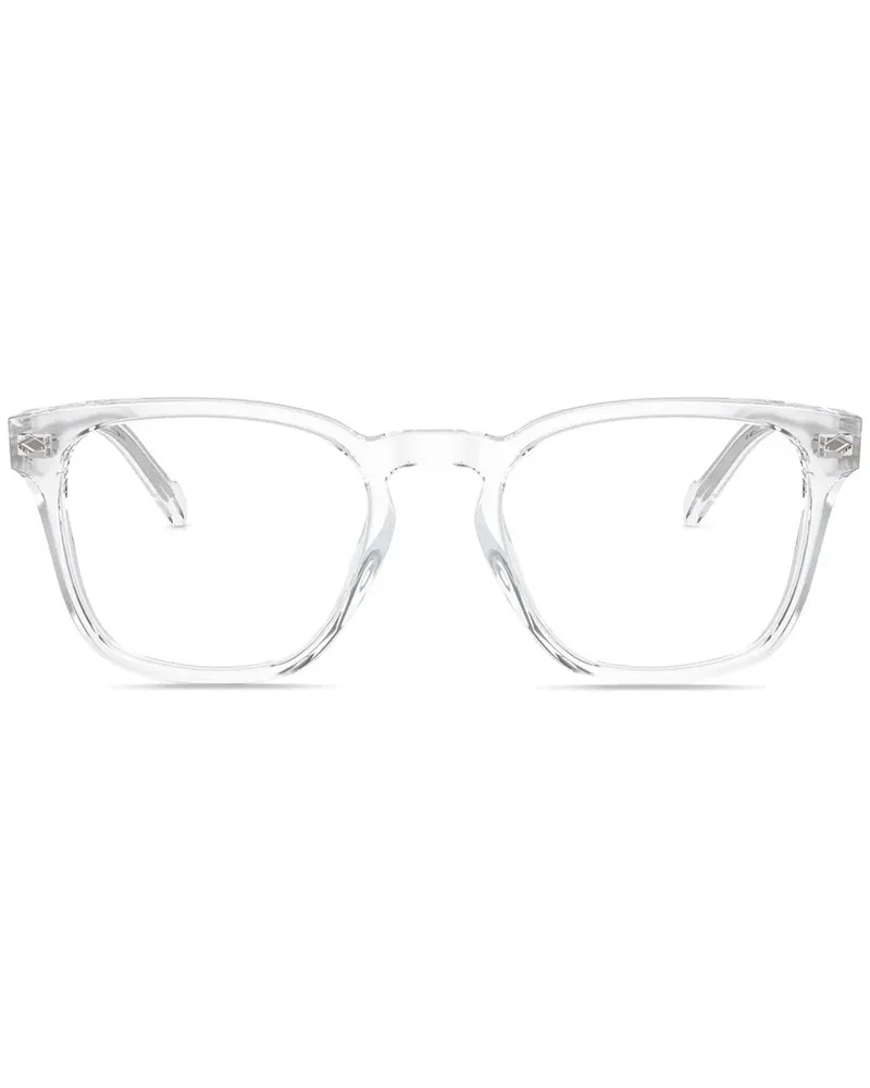 Vogue Brille mit eckigem Gestell - Weiß Weiß