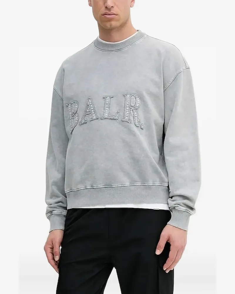 BALR. Sweatshirt mit Logo-Stickerei - Blau Blau