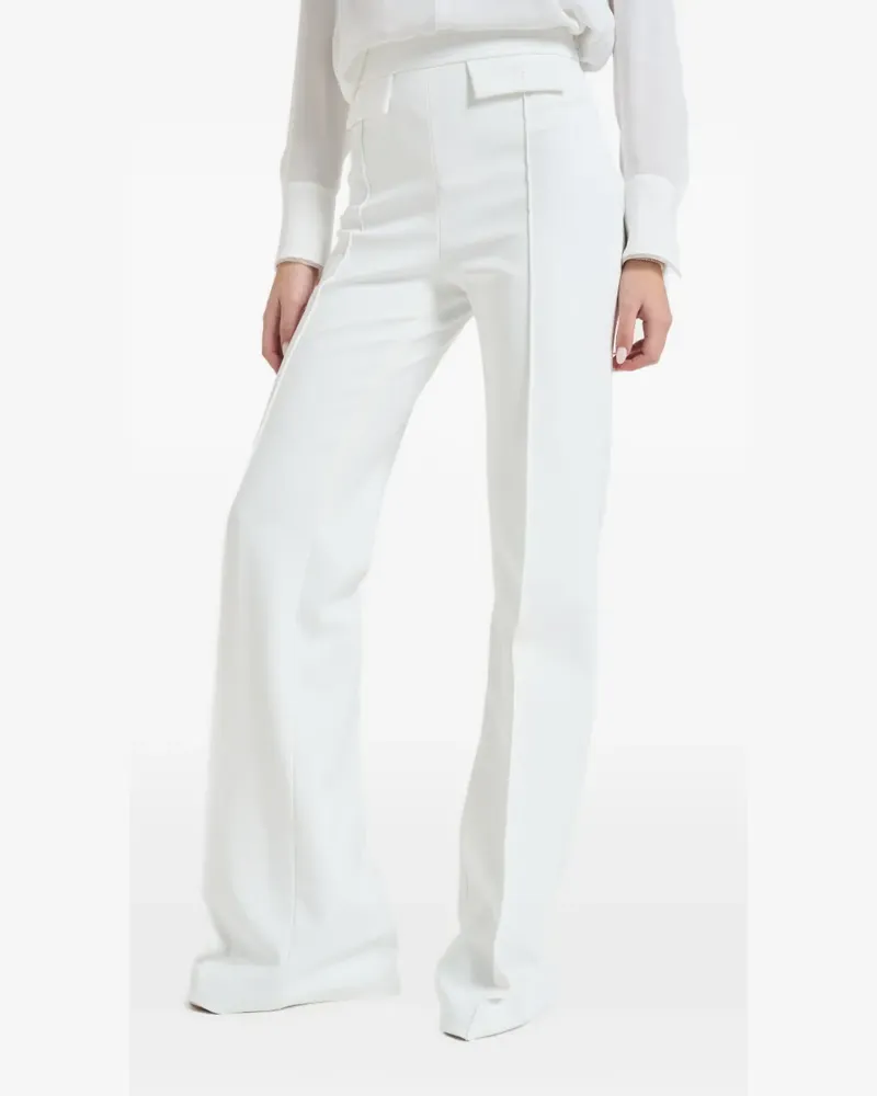 Elisabetta Franchi Hose mit geradem Bein - Weiß Weiß