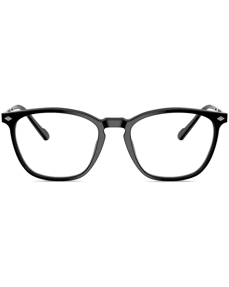 Vogue Brille mit eckigem Gestell - Schwarz Schwarz