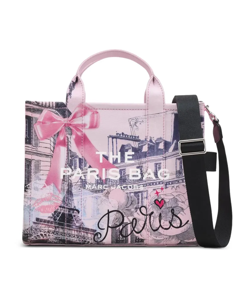 Marc Jacobs Mittelgroße Tote Bag mit Print - Rosa Rosa