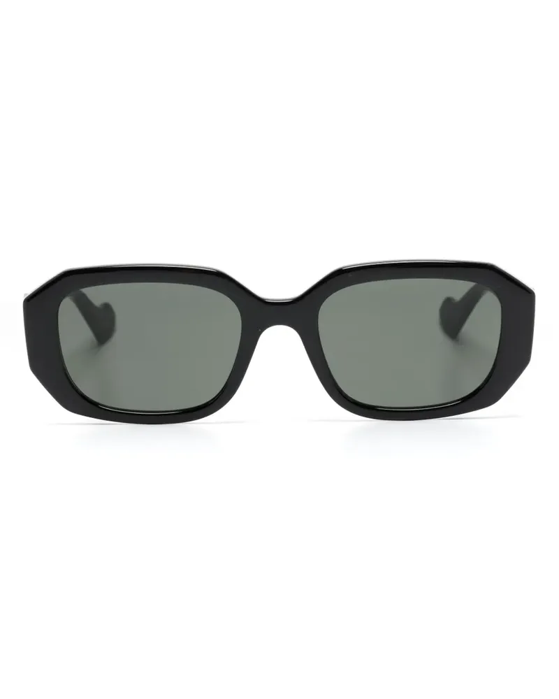 Gucci GG Sonnenbrille mit geometrischem Gestell - Schwarz Schwarz