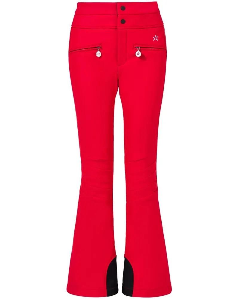 Perfect Moment Ausgestellte Aurora Skihose mit hohem Bund - Rot Rot
