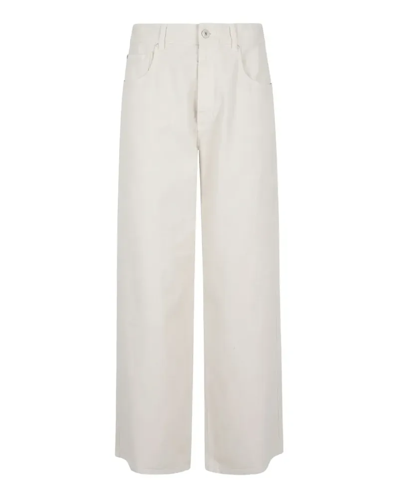 Brunello Cucinelli straight-leg jeans - Weiß Weiß