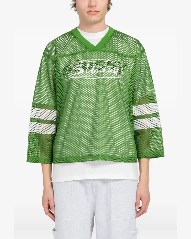 Stüssy Trucker Team T-shirt - Grün Grün