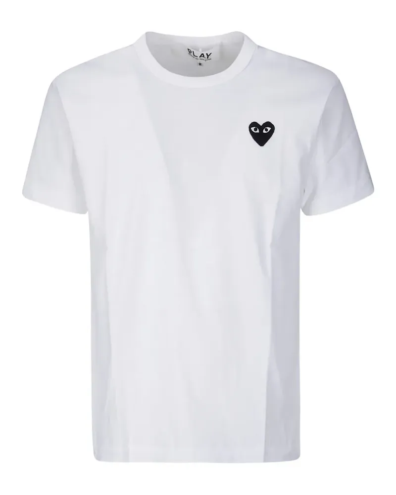 Comme des Garçons T-Shirt mit Logo-Print - Weiß Weiß