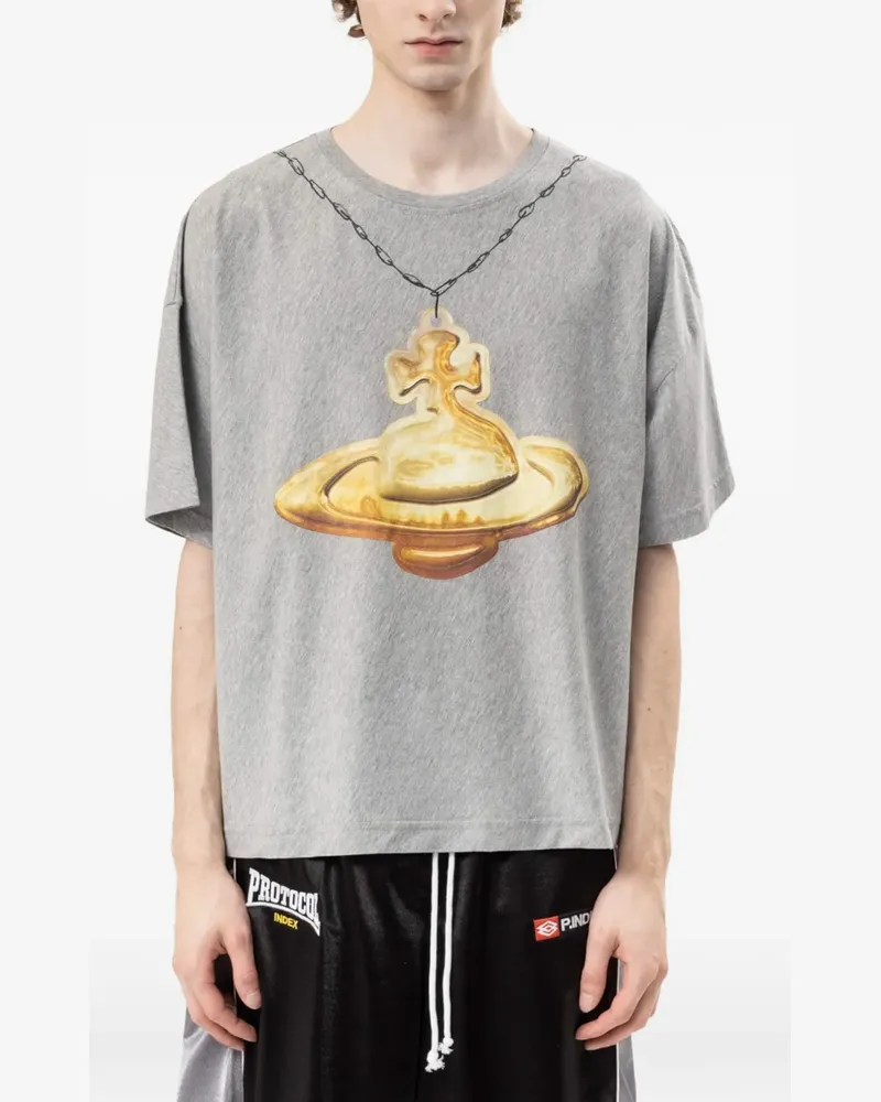 Vivienne Westwood Gold Orb T-Shirt - Grau Grau