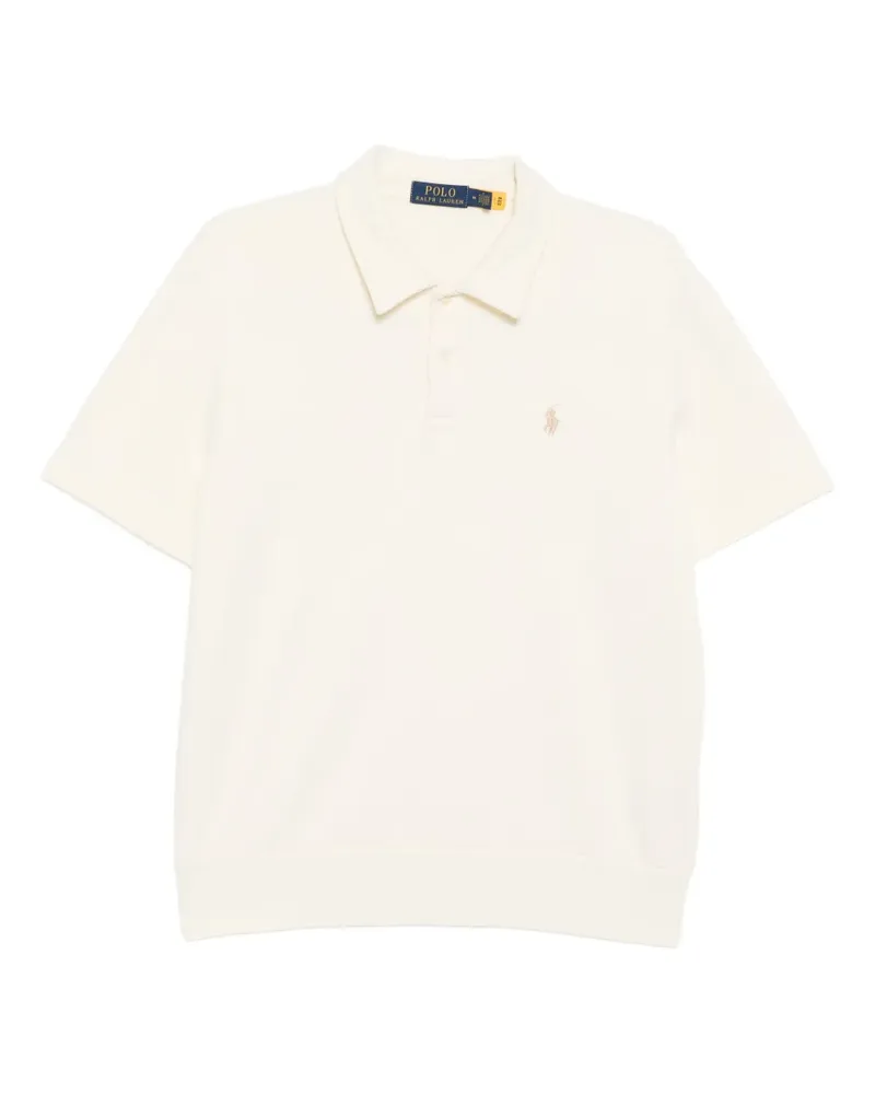 Ralph Lauren Poloshirt mit Logo-Stickerei - Nude Nude