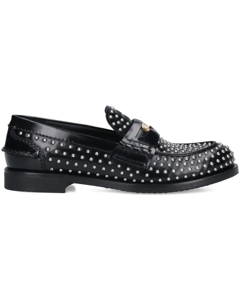 Miu Miu Klassische Penny-Loafer - Schwarz Schwarz