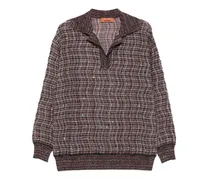 V-neck sweater - Braun