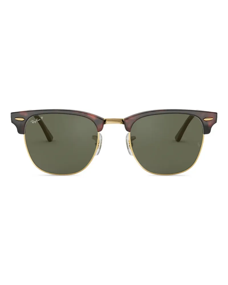 Ray Ban Clubmaster Sonnenbrille - Braun Braun