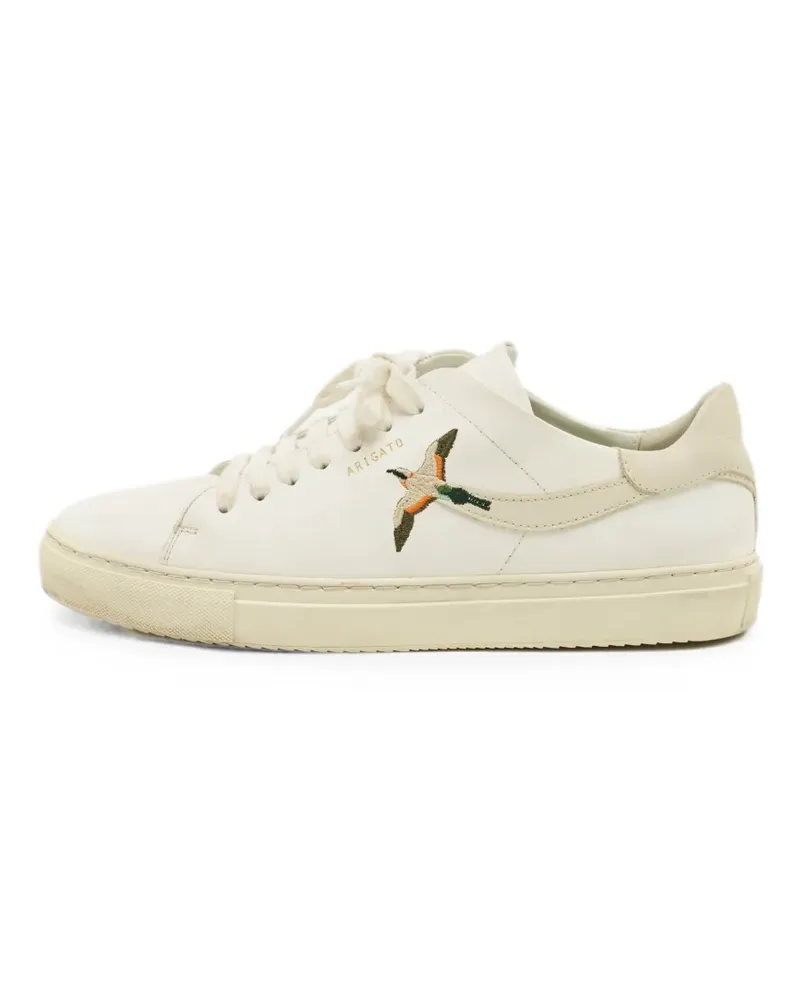 Axel Arigato Clean 90 embroidered sneakers - Nude Nude