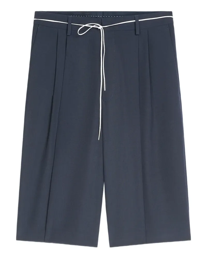Dries van Noten Klassische Bermudas - Blau Blau