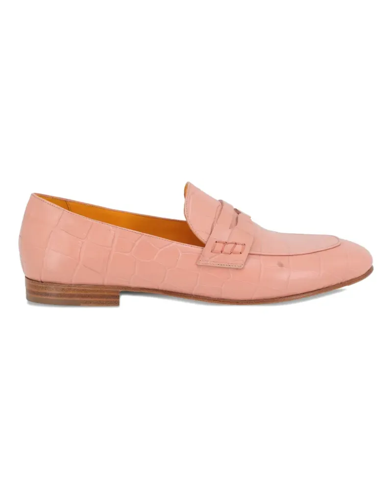 MADISON.MAISON croc-effect loafers - Rosa Rosa