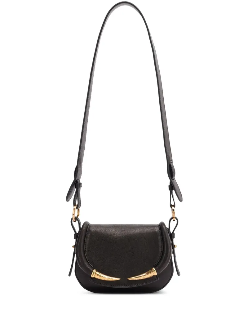 Roberto Cavalli Schultertasche aus Leder - Braun Braun