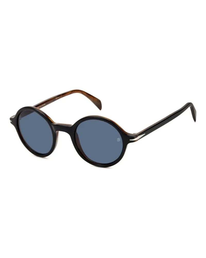 EYEWEAR by DAVID BECKHAM round-frame sunglasses - Schwarz Schwarz