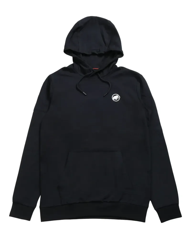 Mammut logo-patch hoodie - Schwarz Schwarz