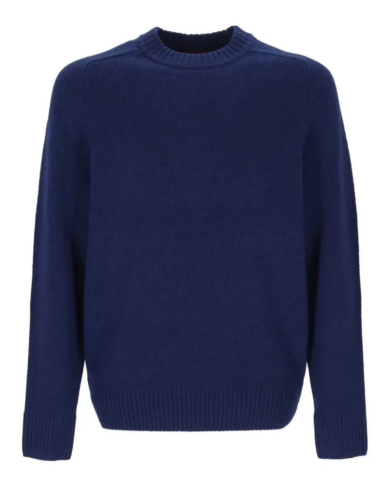Barbour Pullover mit rundem Ausschnitt - Blau Blau