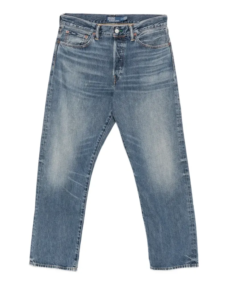 Ralph Lauren Jeans mit Gürtelschlaufe - Blau Blau