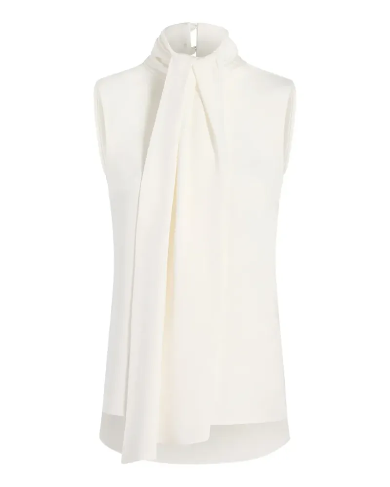 Adam Lippes Swayze scarf-neck top - Nude Nude